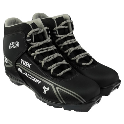 Ботинки лыжные TREK Blazzer4 черный (лого серый) N (RU41;EU42;CM26,5)