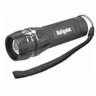 Фонарь светодиодный NPT-CM03-3AAA 1LED 3Вт металл