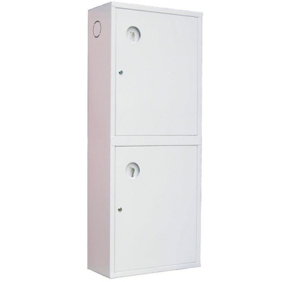 Шкаф ШП-КО-320 НЗ "У"(ШП-К-О-003) Навесной Закрытый Универсальный 540-1300-230 (Белый с замком)
