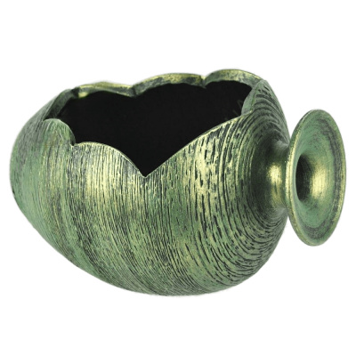 Кувшин леж. мини кашпо 1,5л h20 см зел