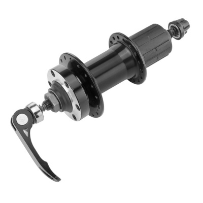 Втулка задн KT-TD4R 32Н эксц под касс. 8-9скор. диск 6 болт. алюм. чёрн., арт. 130178