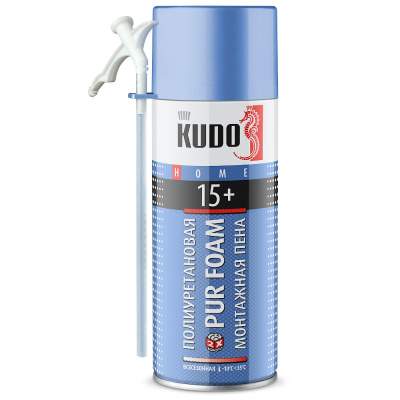 Пена монтажная KUDO HOME 15+ бытовая всесезонная