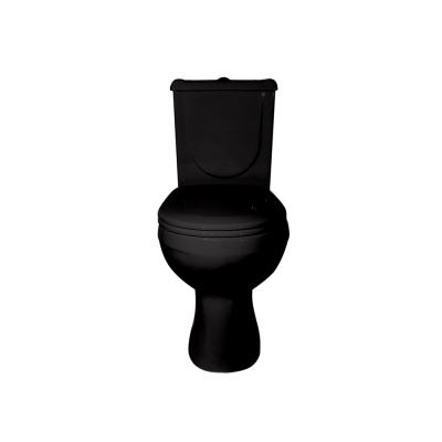 Унитаз-компакт "Ирида-Антивсплеск" Стандарт +сиденье п/п ( черный ) УКЛАД ,1реж. арм. УКЛАД								