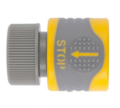 Соединитель быстросъемный, внутр. резьба 3/4"с аквастоп., LUXE// Palisad