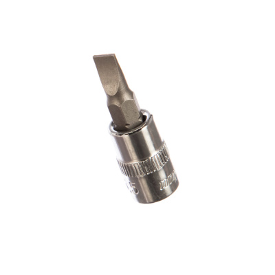 Насадка торцевая 1/4 DR с вставкой SL 5,5мм
