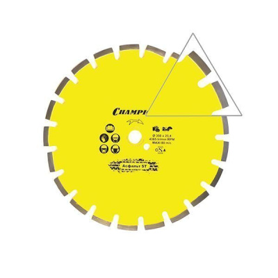 Диск алмазный асфальт 350/25.4 Asphafight 00045980 С1606                    