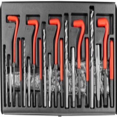 Набор для восстановления резьбы M5-M12, 131 предмет TRIS131 