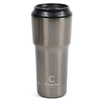 Термокружка "СЛЕДОПЫТ-COMO", нерж. сталь, 580 мл/50/