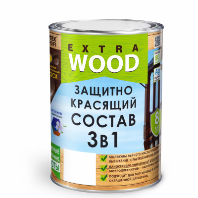 Состав защитно-красящий 3 в 1  FARBITEX ПРОФИ WOOD EXTRA Орех (3 л) 
