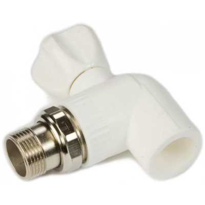 Кран PP-R 20x1/2 нар. угловой