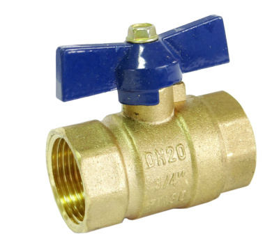 Кран RM-L  3/4 шар. лат баб г/г 