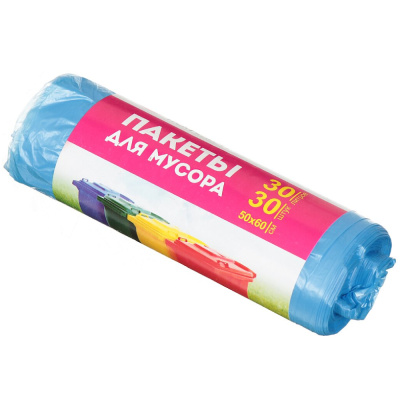 Пакеты для мусора 30л 30шт 8мкм Марья искусница