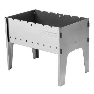 Мангал разбоный 1,5мм 490х310х370мм картон, Helios Тонар