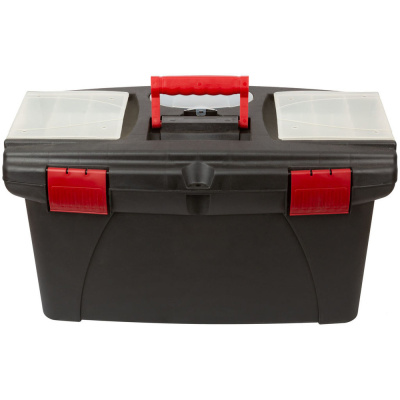Ящик для инструмента пласт. 41*22*19,5 (16") с лотком и органайз.ВОЛАТ
