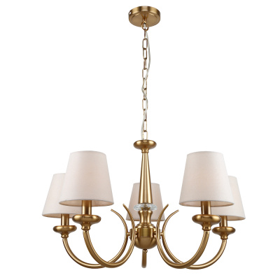 Люстра Rivoli Carissa 2073-305 5 х Е14 40 Вт классика