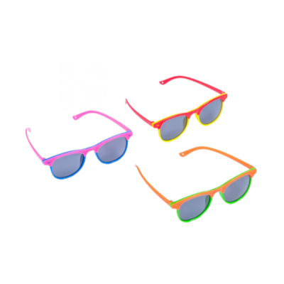 Очки солнцезащитные детские "Clubmaster", оправа двухцветная, стёкла тёмные, МИКС, 13.5 см