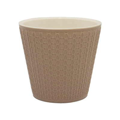 Горшок для цветов Velvet/Ajur D160мм 1,6л (Бежевый)