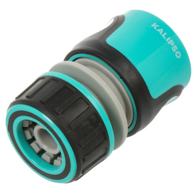 Коннектор для шланга 1/2", быстросъемный, пластик, Kalipso, DY8010GL