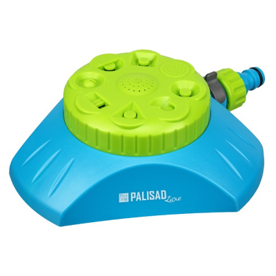 Распылитель-дождеватель, 8 режимов, с регулировкой, утяжеленная база, LUXE// Palisad