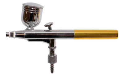 Аэрограф AGSO2/7 (9л/мин_1бар_7мл съемный_0.2мм) + набор_кейс