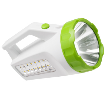 Фонарь-прожектор аккумуляторный KOCAccu678Ex, 3W LED + 16 SMD LED, аккум. 4V 1,2Ah, 240Lm - 6 часов,