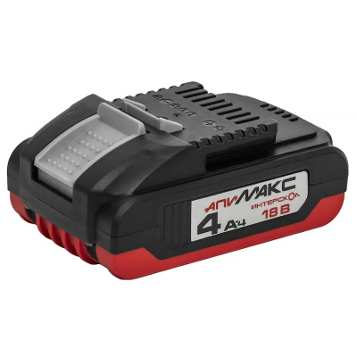 Аккум. блок 4,0 Ач, 18В, Li-ion с инд.  АПИМАКС-4,0/18И