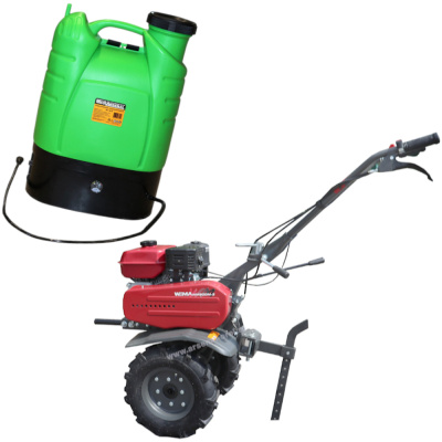 Мотокультиватор  WEIMA  WM900M-3 + Опрыскиватель 18л BS-18.8 MegArsenal