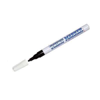 Маркер-краска PM-01, черная, 4 мм, нитро-основа отгр. кратно 12 шт, MunHwa