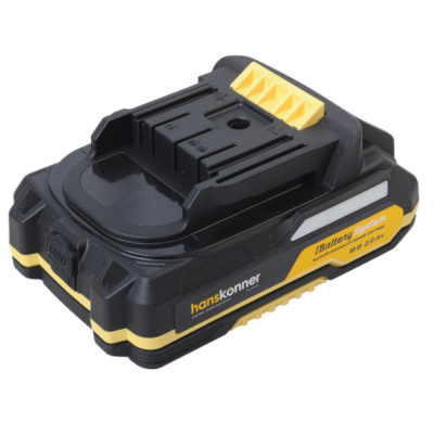 Аккумулятор Hanskonner 18 В, 1BatterySystem, 2.0 Ач, USB-разъем HBP2002 