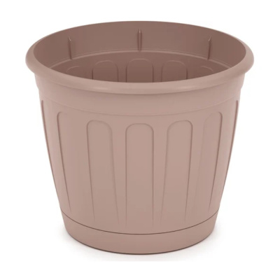 Горшок цветочный "Дионис" 1,6л. бежевый