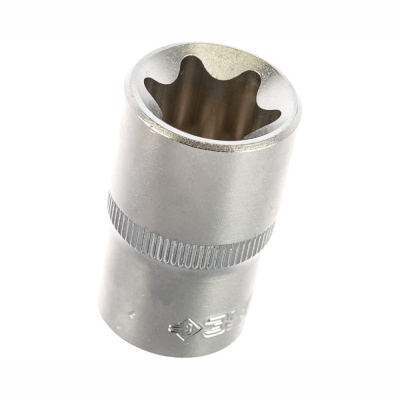 Головка (27719-20) ЗУБР  E-TORX, 1/2", E20, торцовая 