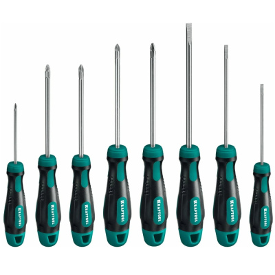 KRAFTOOL Х-Drive-8 набор отверток 8 шт 