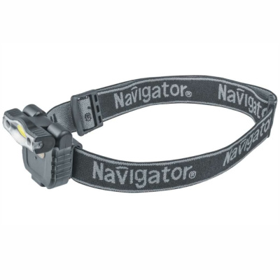 Фонарь светодиодный NPT-H27-ACCU налобный 1COB LED 3Вт 1режим li-pol 0,5Ач