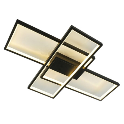 Светильник-люстра св/д управл. SVEN 3S 65W(6500lm) 2K-4K-6K 500x360x80 белый/черн пульт ДУ IP20Estar