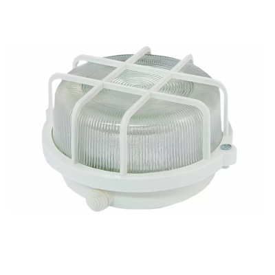 Светильник ЖКХ НПП 03-100-005.04 У3 212х104мм (корпус и защ сетка-квадрат, бел.) (5!) SQ0311-0001