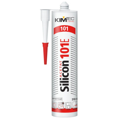 Силикон 101Е «KIM TEC», прозрачный, 280 мл