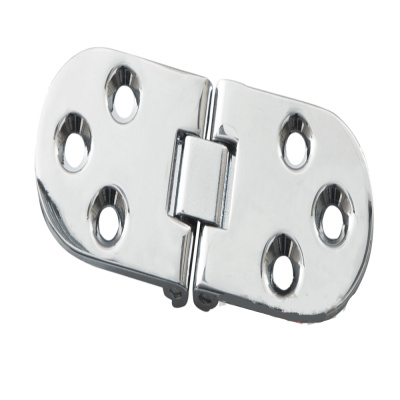 Петля под саморез для откидной створки, хром