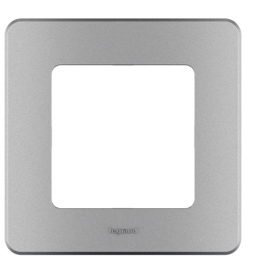 Рамка 1 пост INSPIRIA алюминий