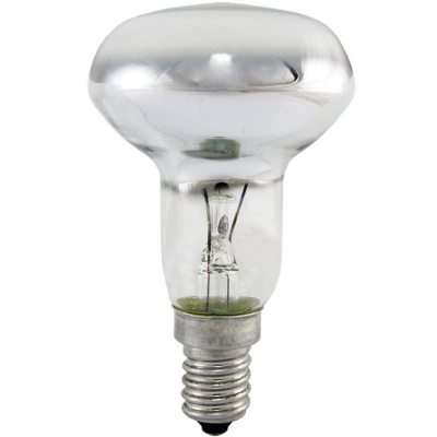 Лампа накаливания зеркальная ЗК 60вт R50 230в Е14 матовая (филипс)