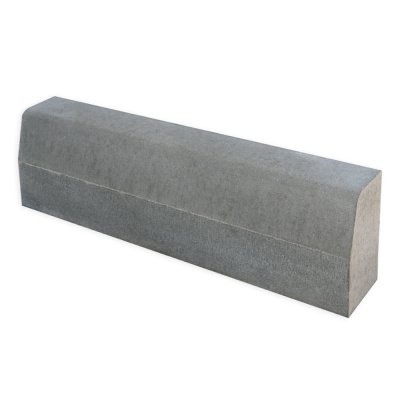 Камень бетонный бортовой БР 100.30.15 ГОСТ (серый)