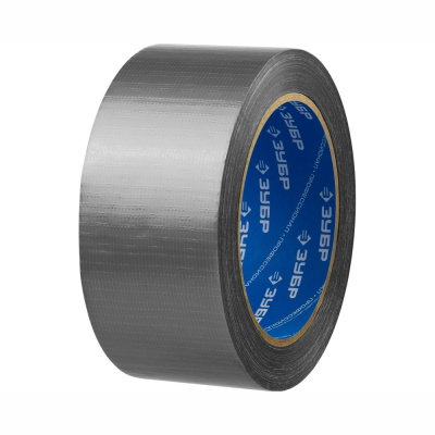 Лента, ПРОФЕССИОНАЛ (12090- ЗУБР  48 мм, 25 м серая, на тканевой основе, универсальная, Армированная