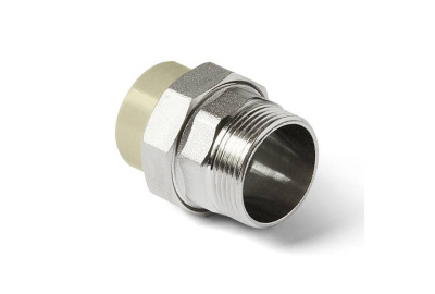 Муфта разъемная PP-R 20x3/4 нар. американка