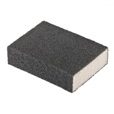 Губка для шлифования, 100 х 70 х 25 мм, средняя плотн., P100 // MATRIX