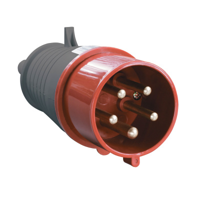 Вилка кабельная 32А 3P+N+E IP44 переносная 380В 025 00035944   