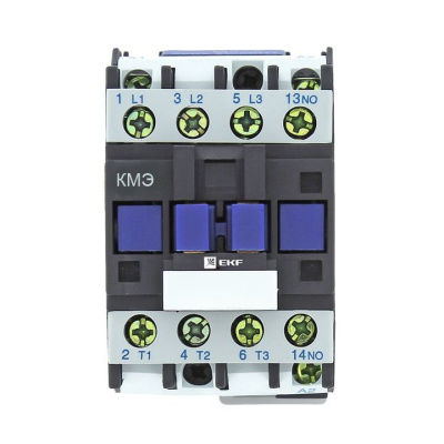 Контактор малогабаритный КМЭ 9А 230 В 1NO Basic