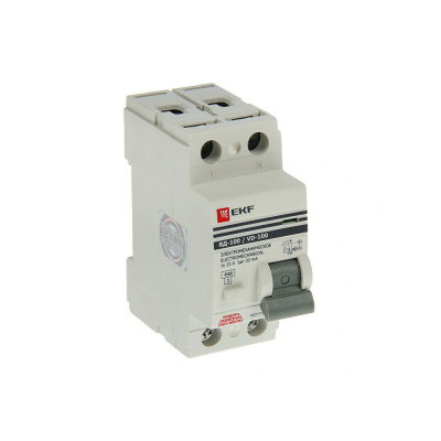 Выключатель дифференциального тока (УЗО) 2п 25А 30мА АС EKF PROxima