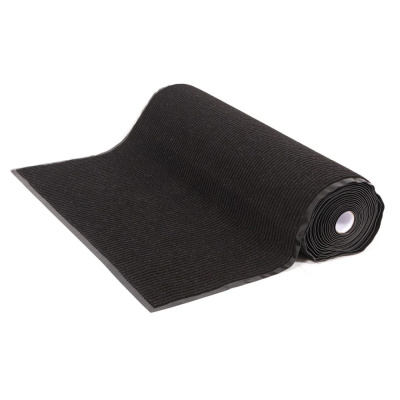 Коврик-дорожка влаговпитывающий  "Light" 0,9*12м, черный SUNSTEP