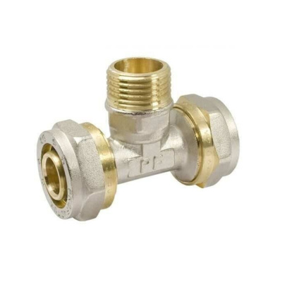 Тройник МП 16x3/4" нар.