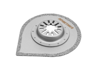 Насадка для МФИ ПРАКТИКА шлифовальная для углов, НМ, по плитке и дереву, 70 мм