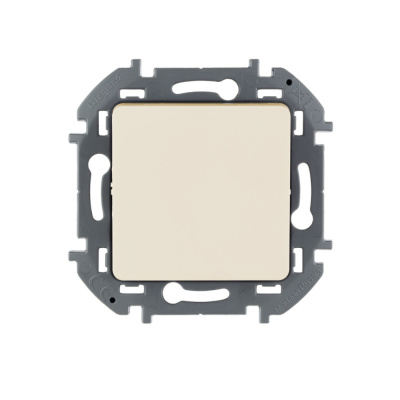 Выключатель одноклавишный INSPIRIA 10 AX 250 В~ слоновая кость